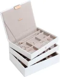 Шкатулка для украшений Stackers Classic, прямоугольная, экокожа, 25 18 см · арт. fabr 73709 — фото 2