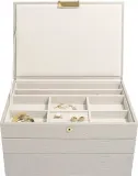Шкатулка для украшений Stackers Classic, прямоугольная, экокожа, 25 18 см · арт. fabr 74370 — фото 1