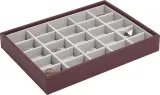 Шкатулка для украшений Stackers Classic, прямоугольная, экокожа, 25 25 см, красная · арт. fabr 76864 — фото 2