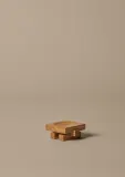 Подставка для украшений Ferm Living Moku naturalny dab, круглая, дерево, 7 см — фото 1