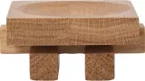 Подставка для украшений Ferm Living Moku naturalny dab, круглая, дерево, 7 см — фото 2