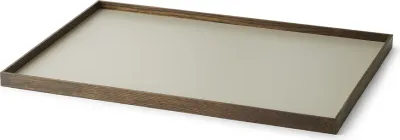 Подставка для украшений Gejst Frame L ciemny dab, прямоугольная, дерево, 50,6 35,5 см, серая