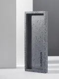 Подставка для украшений Humdakin Nordic Terrazzo, прямоугольная, камень, 25 10 см, синяя — фото 2