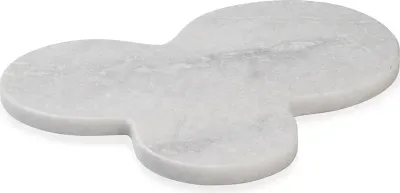 Подставка для украшений Humdakin Skagen Marble, прямоугольная, мрамор, 26 23 см, серая