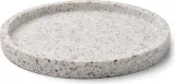 Подставка для украшений Humdakin Terrazzo, круглая, камень, 20 см, бежевая — фото 1