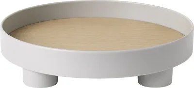 Подставка для украшений Muuto Platform, круглая, пластик, 30 см, серая