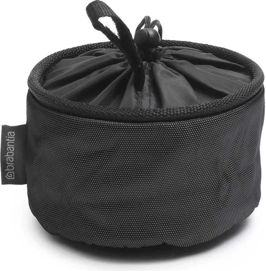 Банка для хранения Brabantia na klamerki do bielizny, пищевой пластик, чёрная