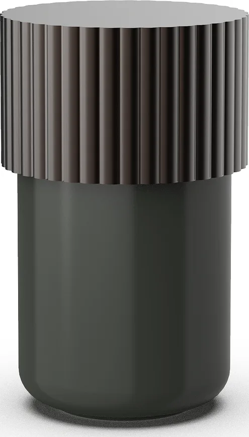 Банка для хранения decor walther lazienkowy of line, фарфор, чёрная · арт. fabr 0671449