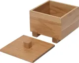 Банка для хранения Ferm Living na drobiazgi Moku naturalny dab, дерево — фото 2