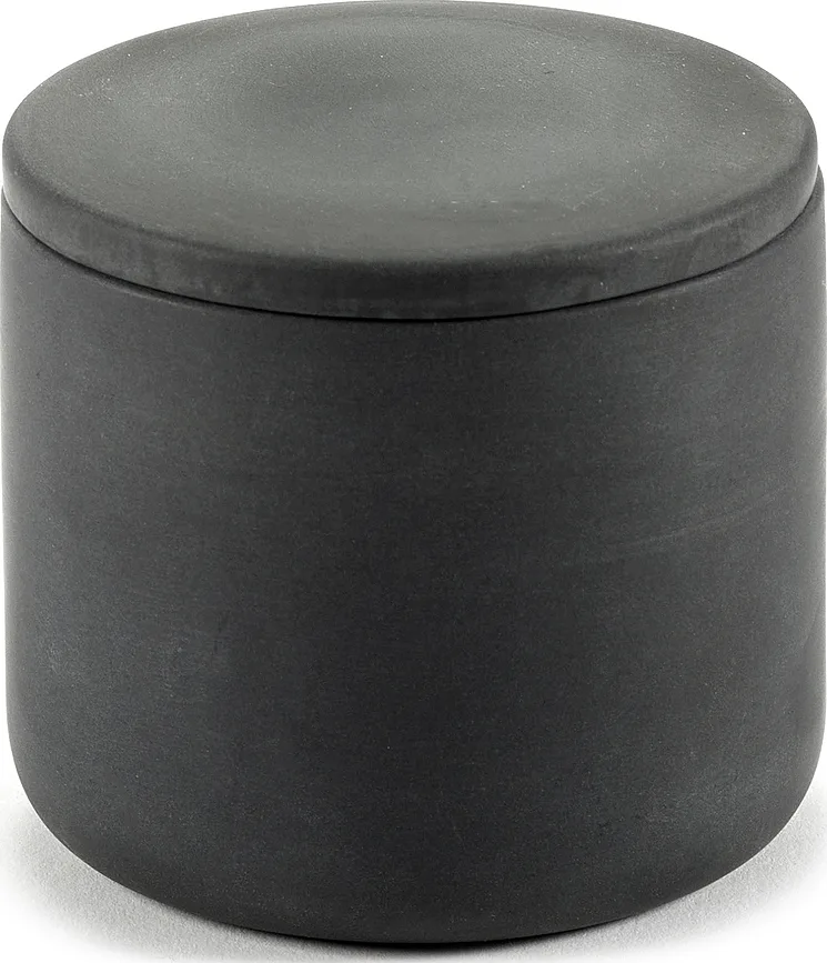Банка для хранения serax lazienkowy cose, фарфор, серая · арт. fabr B1521002G
