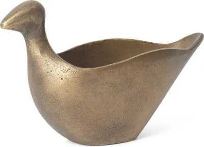 Органайзер настольный Ferm Living Coot, алюминий, 19,2 19,2 см, золотистый