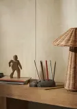 Органайзер настольный Ferm Living Hippo, дерево, 7 7 см, серый — фото 3