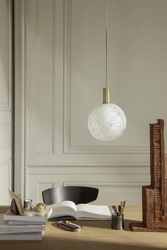 Органайзер настольный Ferm Living Yama, алюминий, 16,5 16,5 см, серый