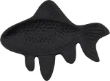 Панно House Doctor Fish, керамика, 19,5 14,5 см, чёрное — фото 1