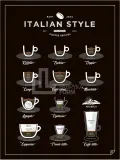 Панно Follygraph Italian Style Coffee, бумага, 40 30 см — фото 1
