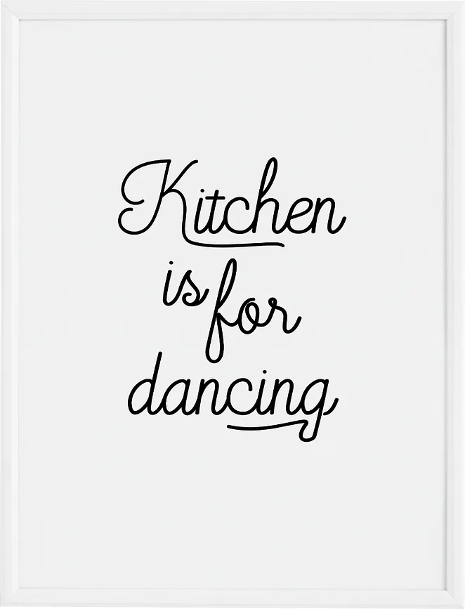 Панно Follygraph Kitchen is for Dancing, бумага, 40 30 см