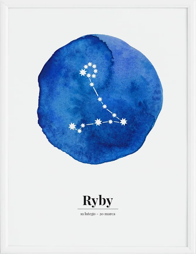 Панно Follygraph Zodiak Ryby, бумага, 40 30 см