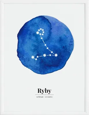 Панно Follygraph Zodiak Ryby, бумага, 40 30 см