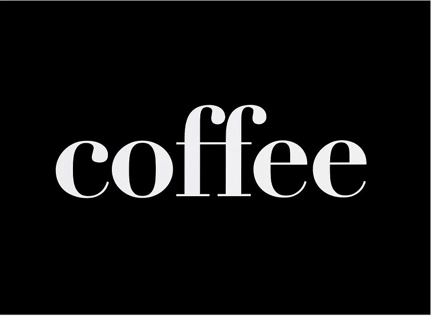 Панно Follygraph typograficzny Coffee, бумага, 40 30 см