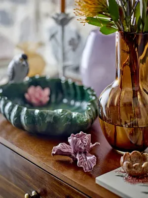 Статуэтка Bloomingville Rosali, керамика, 7 см, фиолетовая