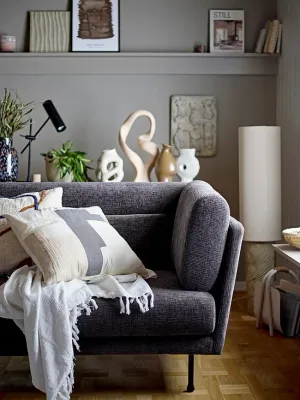 Статуэтка Bloomingville Serife, керамика, 23,5 см, бежевая
