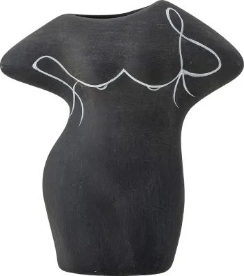 Статуэтка bloomingville lulu, керамика, чёрная · арт. fabr 82058381