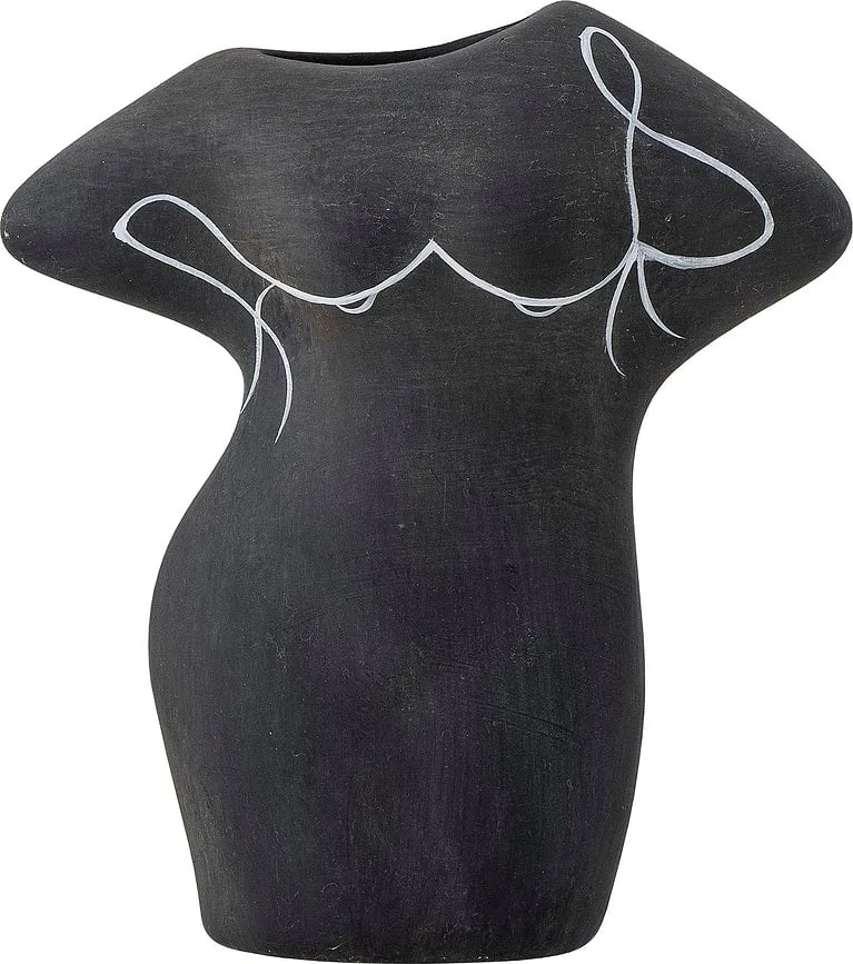 Статуэтка bloomingville lulu, керамика, чёрная · арт. fabr 82058382