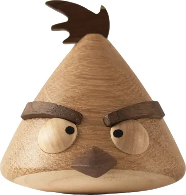 Статуэтка Boyhood Angry Birds x Chuck, дерево, 7,3 см