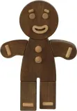 Статуэтка Boyhood Gingerbread Man, дерево, 30 см, коричневая — фото 1