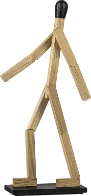 Статуэтка Boyhood Match Man, дерево, 23,5 см