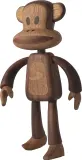 Статуэтка Boyhood Paul Frank Julius, дерево, 16 см, коричневая — фото 4