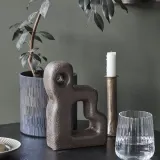Статуэтка House Doctor Stairs, керамика, 21 см, коричневая — фото 2
