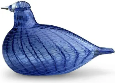Статуэтка Iittala Blue Bird, стекло, 8,5 см