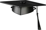 Статуэтка Kay Bojesen Graduate, дерево, 3 см, чёрная — фото 3