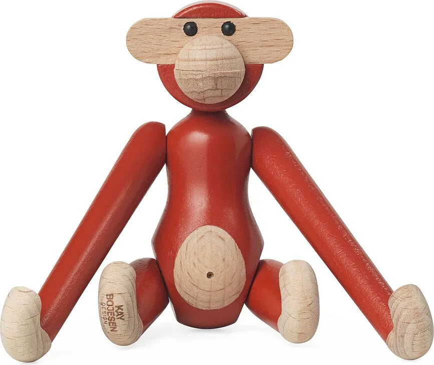 Статуэтка Kay Bojesen, дерево, 9,5 см, красная