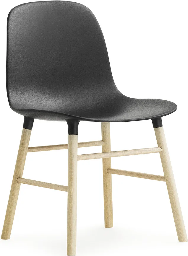 Статуэтка Normann Copenhagen Form Miniature, дерево, 13,3 см, чёрная · арт. fabr 390002