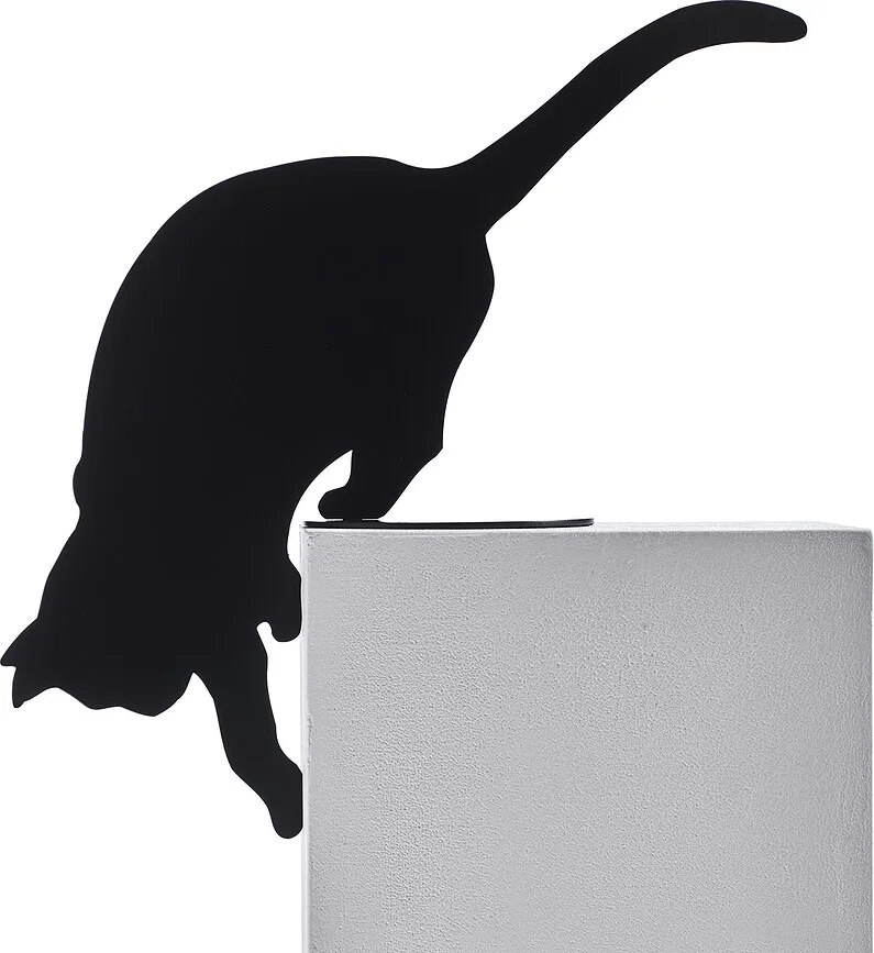 Статуэтка Opinion Ciatti Ombres de Chats, металл, 47 см, чёрная