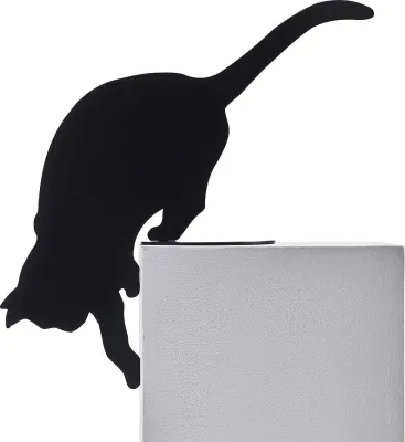 Статуэтка Opinion Ciatti Ombres de Chats, металл, 47 см, чёрная