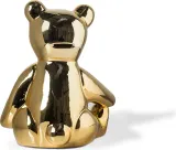 Статуэтка Polspotten Teddy, стекло, 24,5 см, золотистая — фото 2