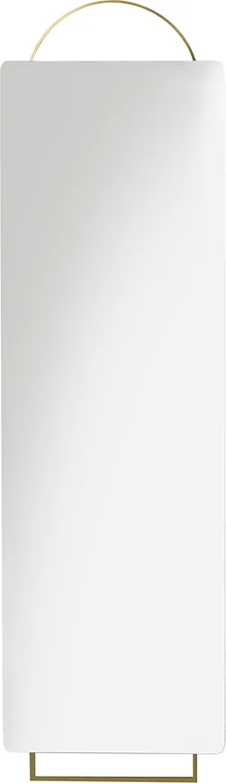 Зеркало напольное Ferm Living Adorn, в металлической раме, 45 159 см, золотистое