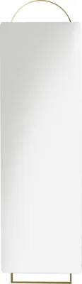 Зеркало напольное Ferm Living Adorn, в металлической раме, 45 159 см, золотистое