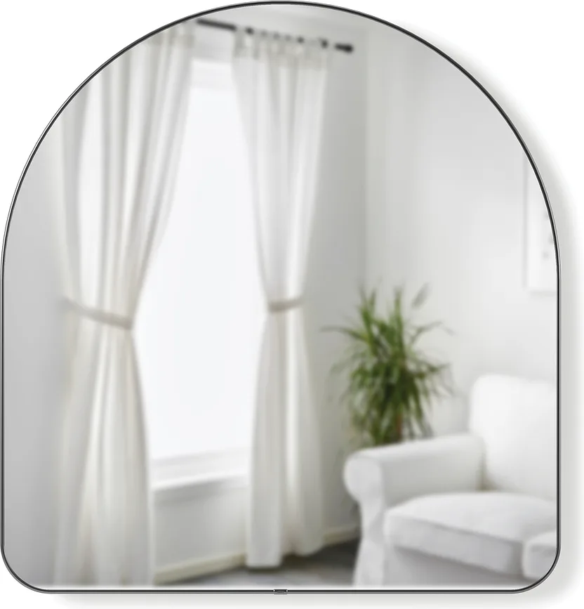 Зеркало настенное Umbra Hubba, в раме, 86 91 см, серое