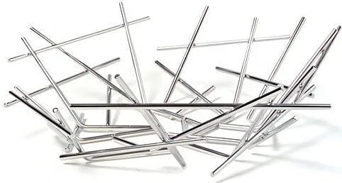 Салатник Alessi Blow up, нержавеющая сталь, 33 см