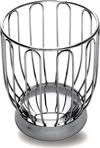 Салатник Alessi Kosz na owoce 370, нержавеющая сталь, 22 см