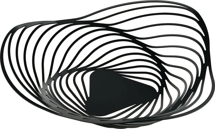 Салатник Alessi Kosz na owoce Trinity, нержавеющая сталь, 26 см