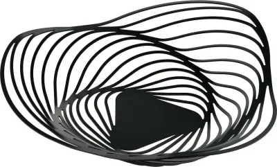 Салатник Alessi Kosz na owoce Trinity, нержавеющая сталь, 26 см