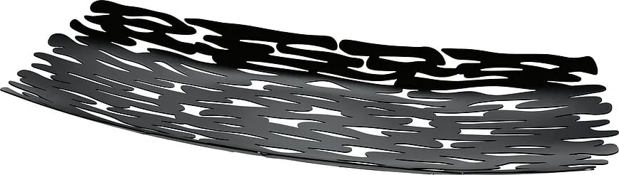 Салатник Alessi Patera Bark, нержавеющая сталь, овальный, 19,5 51,5 см