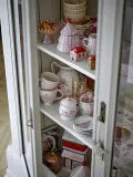 Блюдо сервировочное Bloomingville Nalu, круглое, стекло, 13 см, розовое — фото 2