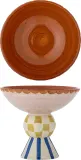 Салатник Bloomingville Bob, каменная керамика, 23,5 см, розовый — фото 2