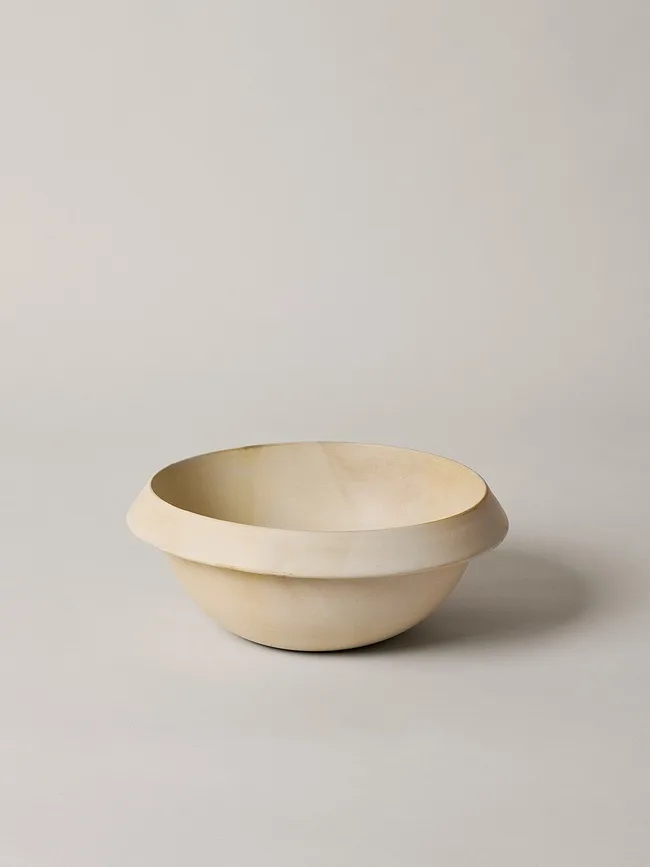 Салатник Ferm Living Erena, каменная керамика, 32 см, бежевый